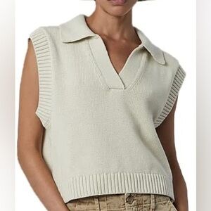 Velvet by Jenny Graham Oversized Sweater Vest - Size S